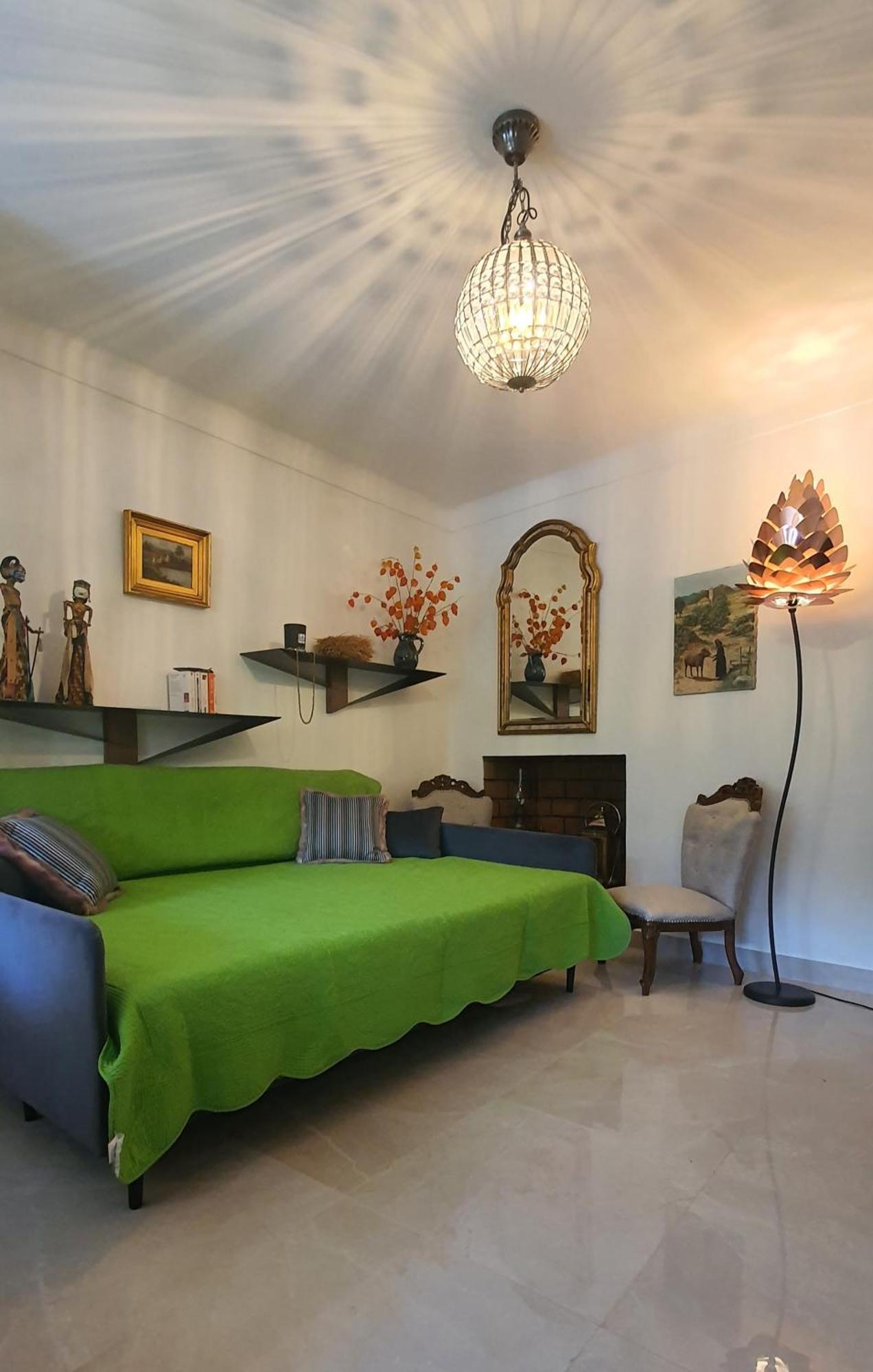 Charmant Appartement En Rez De Jardin Sartène Exterior foto